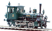 Class DVI “Clotho” Tank Loco #847, Green/Black Livery with White Pin Stripping